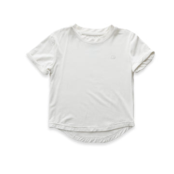 Bamboo Spandex T-Shirt- White