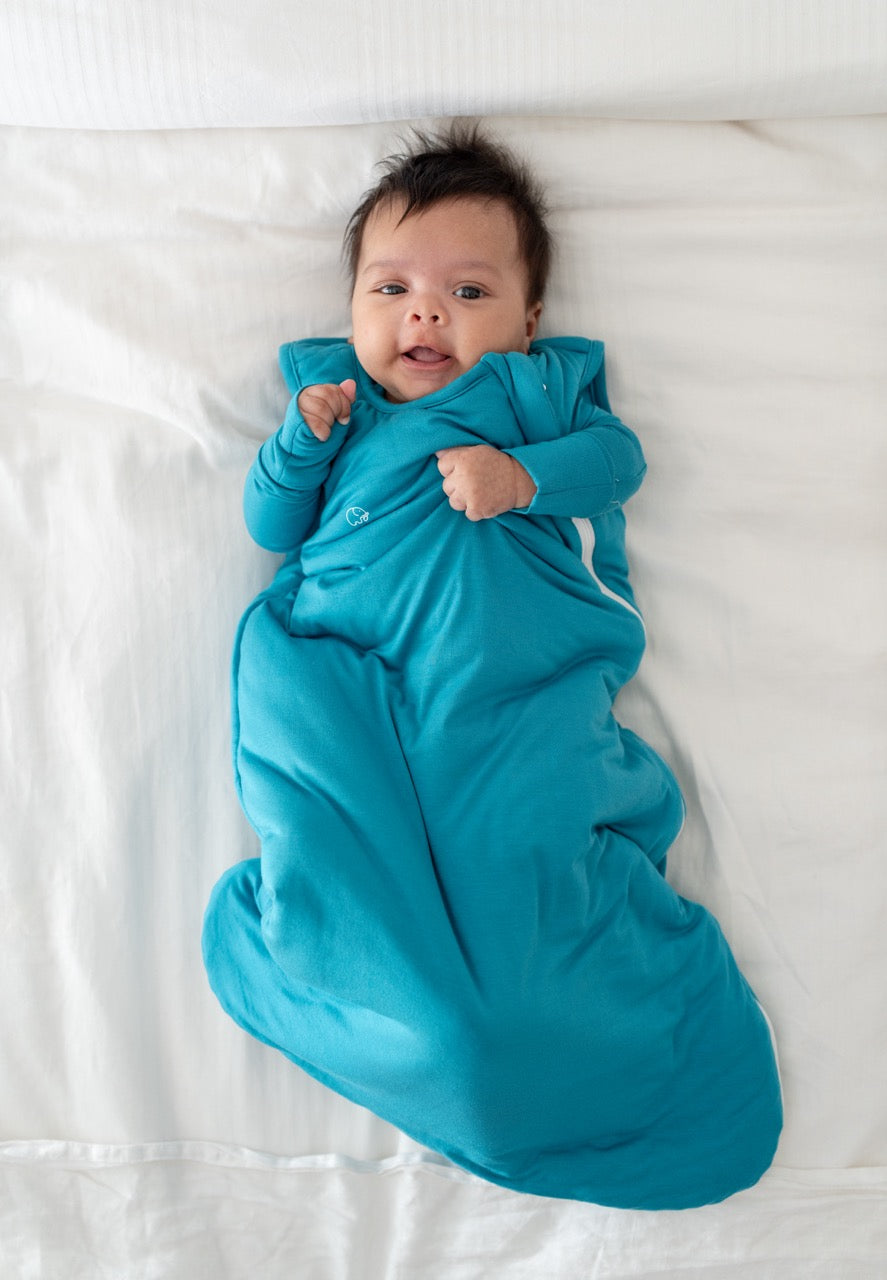 Organic Bamboo Sleeping Bag- Deep Blue