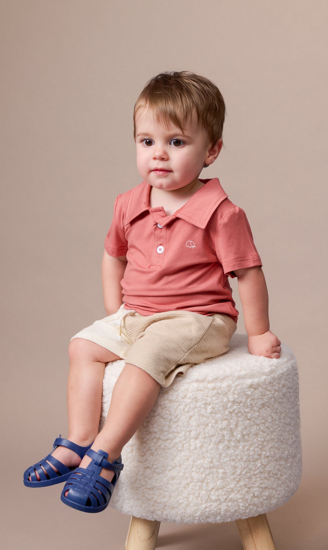 Bamboo Spandex Polo T-Shirt- Maroon