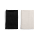 Organic Bamboo Muslin Swaddle  | Set of 2 | Monochrome