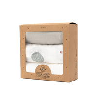 Set of 3 Organic Bamboo Swaddle