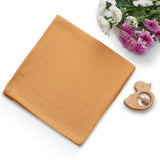 Organic Bamboo Muslin Swaddle | Mustard Fields