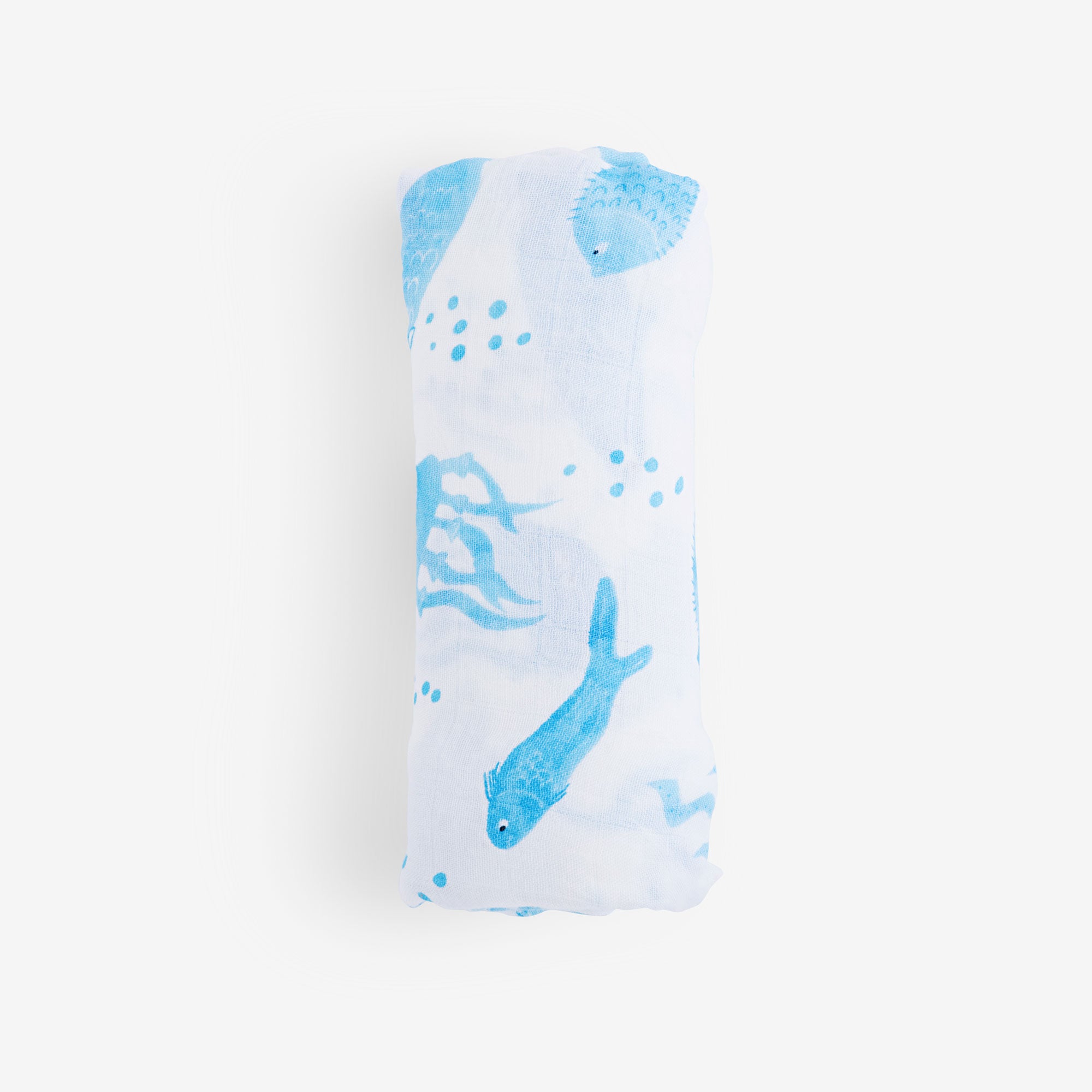 Muslin Swaddle | 100% Bamboo | Ocean Bliss