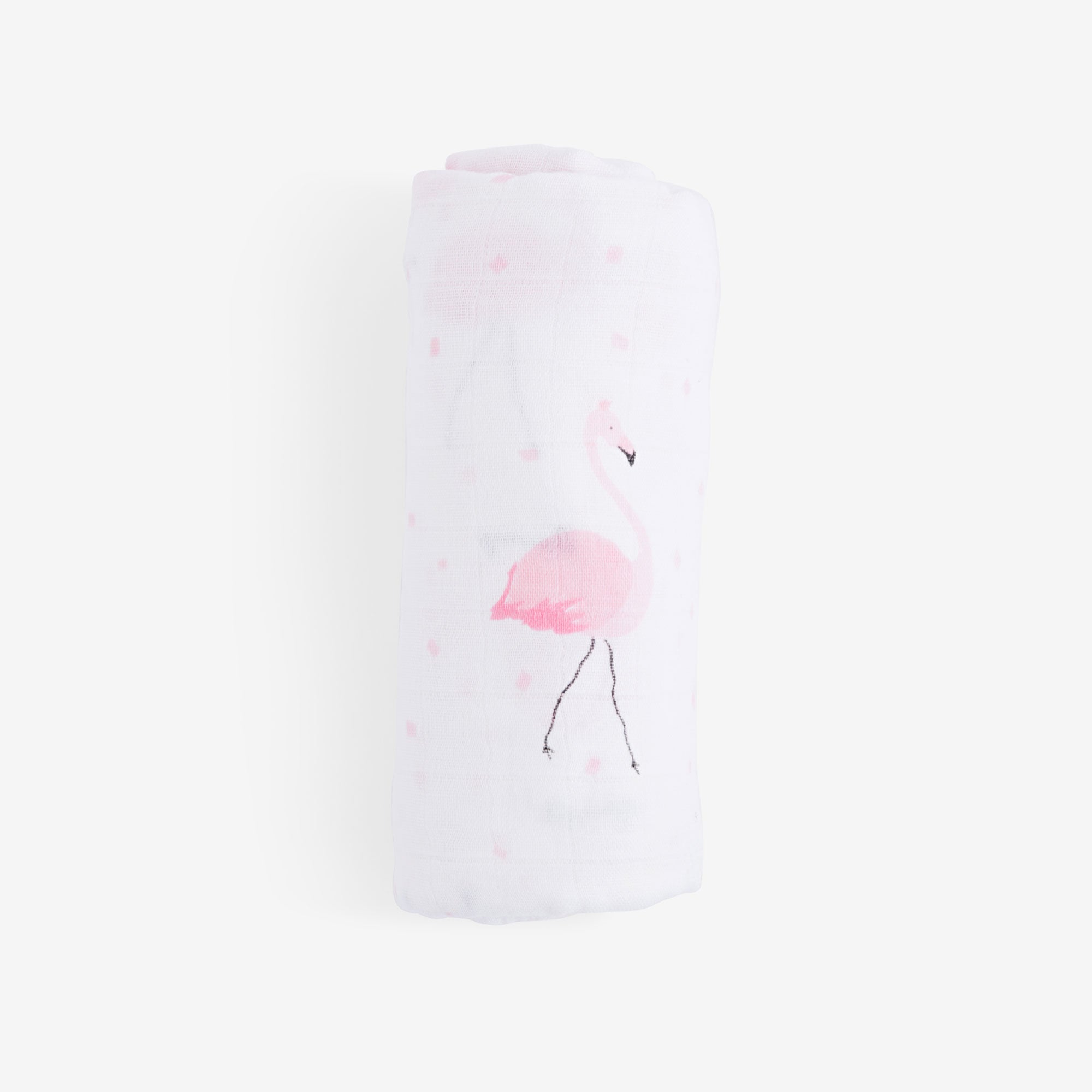 Muslin Swaddle | Genteel Flamingo