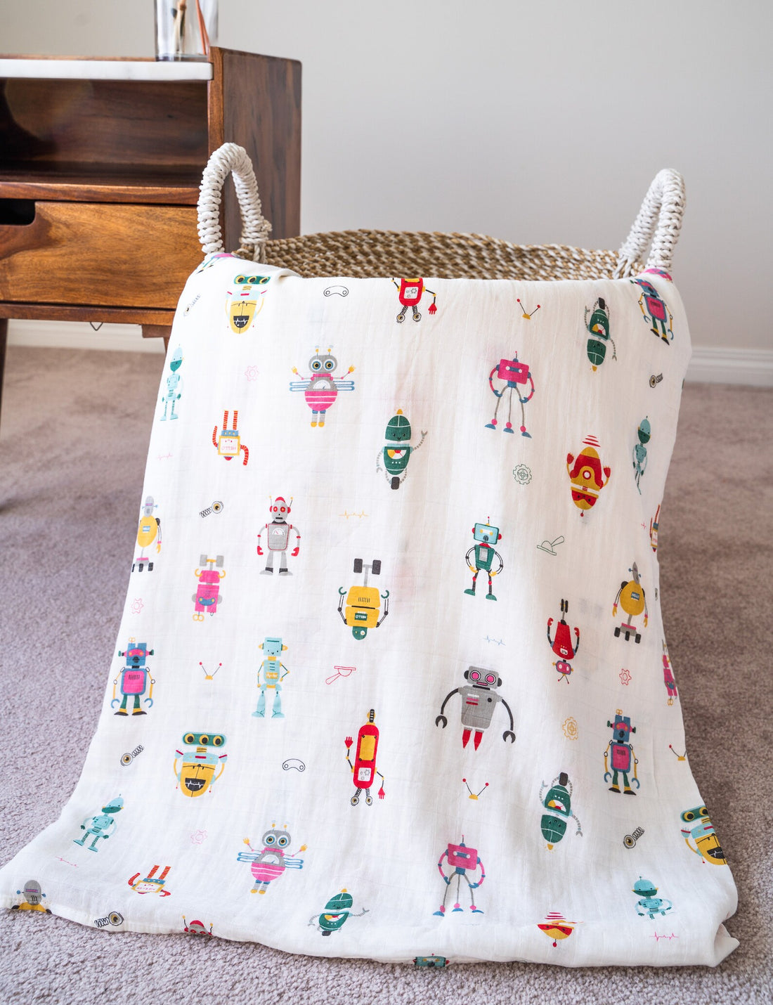 Muslin Swaddle | 100% Bamboo | Robo Land